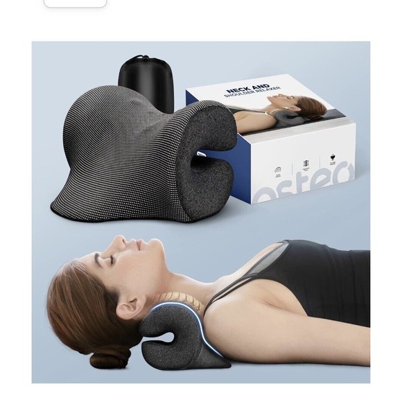 Neck and Shoulder Relaxer for Pain Relief, Two Side Use Neck Stretcher - Picture 1 of 6